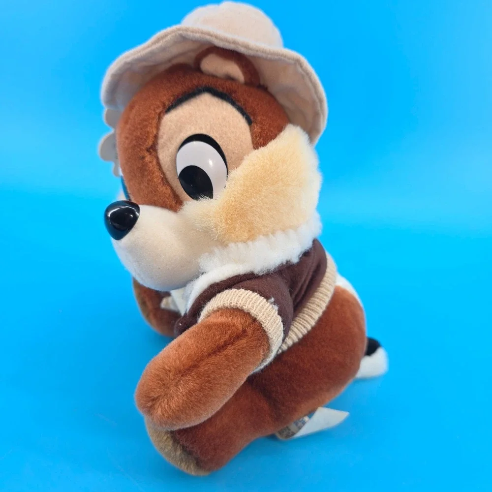 Disney Dale Rescue Rangers Plush‎ Mouseketoys Vintage Bomber Jacket Hat 8 inch